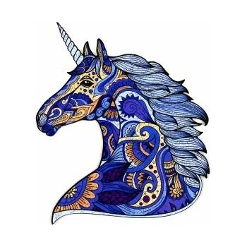 Recent Toys Wooden / colorful puzzle 185 pcs - Unicorn