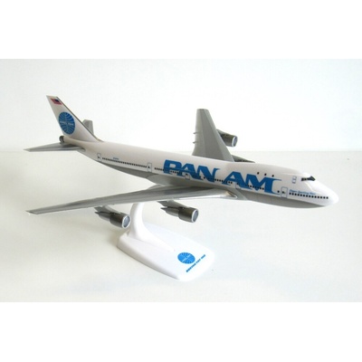 PPC Holland Boeing 747-121 Pan American World Airways Late 1980s Billboard Colors Snap-Fit 1:250