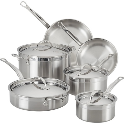 Hestan Culinary Комплект кухненски съдове PROBOND, комплект от 6 бр. , неръждаема стомана, Hestan (HEST31562)