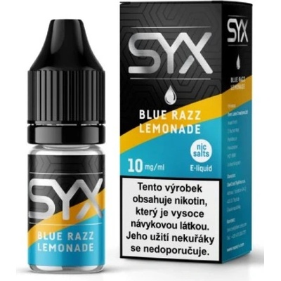 Syx NS BlueRazz Lemonade 10 ml 10 mg