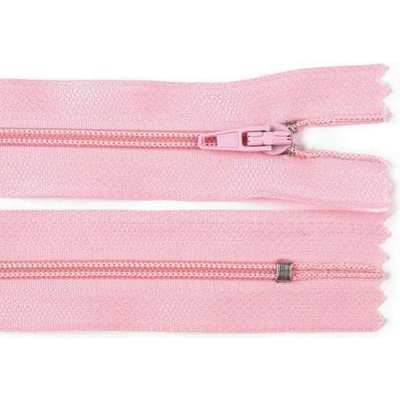 Spirálový zip No 3 délka 25 cm pinlock Varianta: 133 růžová světlá, Balení: 1 ks