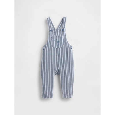 GAP Baby mušelínový overal Brannan Bear Modrá