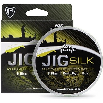 Fox Rage Splétaná Šňůra Jig Silk 150 m - 0,15 mm 24 lb