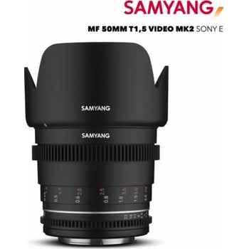Samyang 50mm T1.5 VDSLR MK2 Sony E-mount