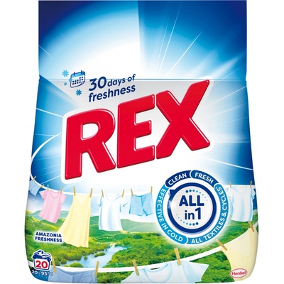 Rex Prací prášok Amazonia 20 PD 1,1 kg