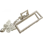 HARAHU Щипка за коса Butterfly - Сребриста / Тип5 KP30636