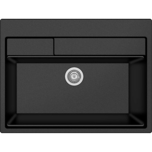 Plados Plados КУХНЕНСКА МИВКА contempo 90-10 23a 650 ЧЕР (ct9010/23a/r4) Мивка за вграждане