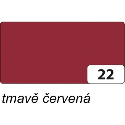 Folia Bringmann Barevný papír 130g 1 list A4 Tmavě červená