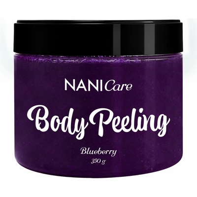 NaniCare telový peeling blueberry 350 g