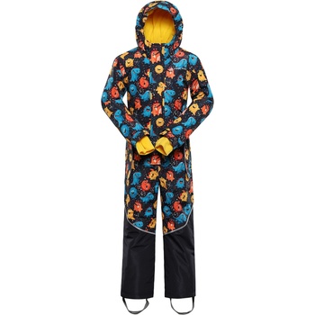 ALPINE PRO Детски зимен гащеризон с мембрана ptx сняг ALPINE PRO KIREMO морско синьо вариант ALPINE PRO | Sin | Момчешки | 80-86