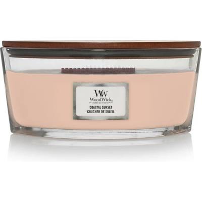 Woodwick Fireside & White Teak & Stone Wash Suede 3 x 85 g