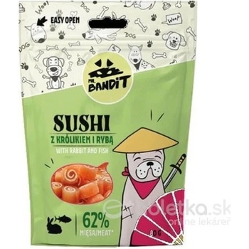 Mr. Bandit sushi rabbit & fish 80 g