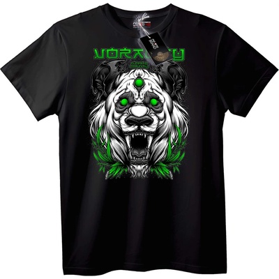 NOONEBRAND Тениска Тигрова Сила - 2XL, Black
