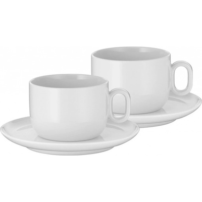 WMF WMF Šálka na cappuccino s podšálkou BARISTA biela GS0555 2 x 160 ml