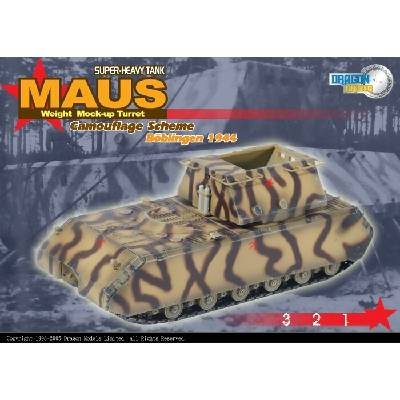 Dragon Sz.Kfz.205 Maus German Army Boblingen Germany 1944 w mock-up weight turret 1:72