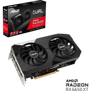 ASUS Radeon RX 6650 XT DUAL OC 8GB GDDR6 128bit (DUAL-RX6650XT-O8G)