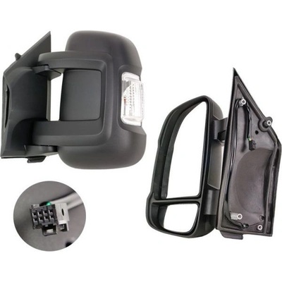 ZPĚTNÉ ZRCÁTKO LEVÉ PEUGEOT BOXER, 06.14-, CITROËN JUMPER, 06.14-, CITROËN JUMPER (250), 09.06-08.14, PEUGEOT BOXER (250), 09.06-08.14, FIAT DUCATO, 0 ostatní – Zboží Mobilmania