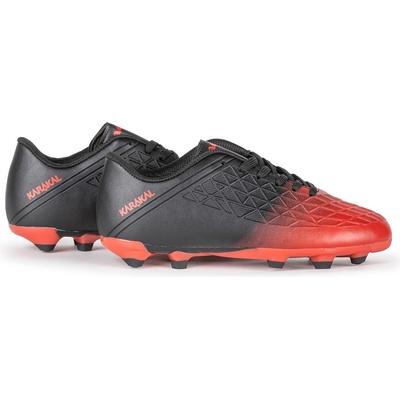 Karakal Юношески футболни бутонки Karakal Gaelic 3 Firm Ground Football Boots Junior - Black/Red