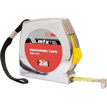 MTX Ролетка Chrom, 3 m х 13 mm, хромиран корпус MTX