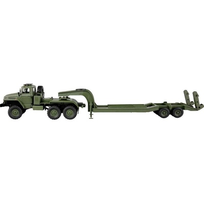 Amewi 22671 Ural B36 elektrický RC model nákladního automobilu RtR vč. akumulátorů a kabelu k nabíjení předlakovaný se světelným efektem 1:16