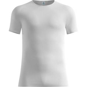 Odlo Мъжко синтетично термобельо Odlo Active Light Base Layer Top Crew Neck S/S Synthetic base layer - White (014-2528-0211)