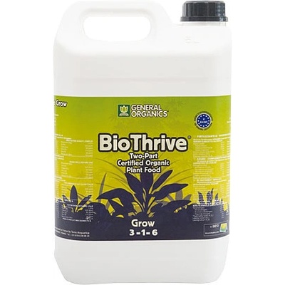 General hydroponics Go biothrive grow 5l