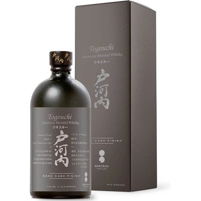 Togouchi Sake Cask Finish 40% 0,7 l (kartón)