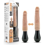 Blush Novelties Вибриращо тласкащо и въртящо дилдо Dr. Knight