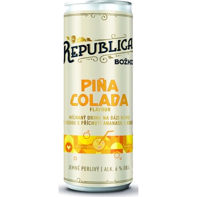 Republica Pina Colada RTD 6% 0,25 l (holá láhev)