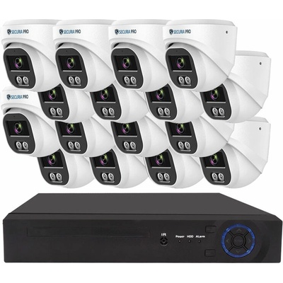 Securia Pro NVR16CHV8S-W DOME