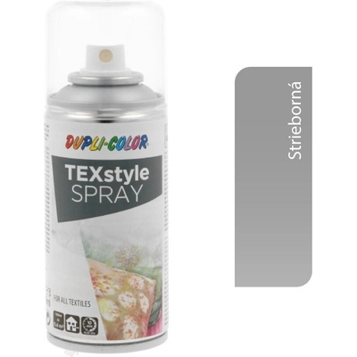 DC Texstyle spray farba na textil v spreji 150 ml strieborná