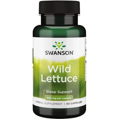 Swanson Wild Lettuce 450 mg [60 капсули]