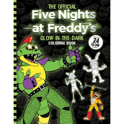 Five Nights at Freddy's Glow in the Dark Coloring Book | CAWTHON SCOTT