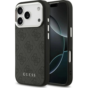 GUESS Калъф Guess 4G Classic Logo MagSafe за iPhone 17 Pro - черен