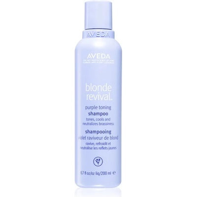 Aveda Blonde Revival Purple Toning Shampoo лилав тониращ шампоан за изрусена коса или коса с кичури 200ml
