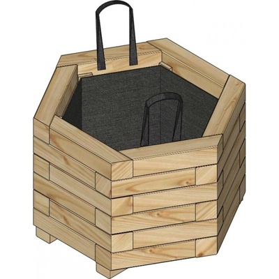 LANIT PLAST vyvýšený záhon MADRID6 (S7239) LG2450