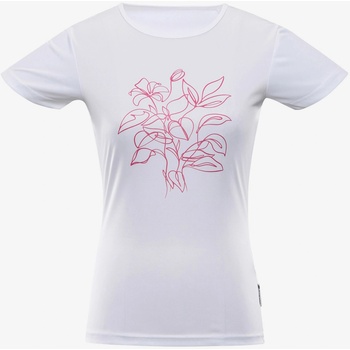 ALPINE PRO Бяла дамска тениска ALPINE PRO QUATRA ALPINE PRO | Byal | ЖЕНИ | XS