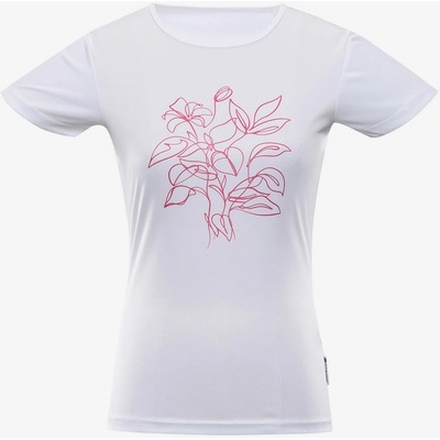 ALPINE PRO Бяла дамска тениска ALPINE PRO QUATRA ALPINE PRO | Byal | ЖЕНИ | XS