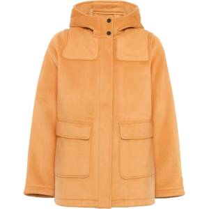 KnowledgeCotton Apparel Дамско яке парка KnowledgeCotton Apparel Women's Felted Wool Duffle Coat Parka - Apple Cinnamon (104-6199-0113)