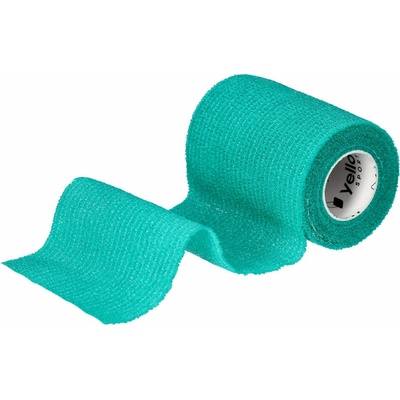 yellowSPORT Obvínadlo fixačné samodržiace 7,5 cm x 4,5 m zelené
