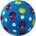 Ferplast - Cheese Ball Pa6010 - Гумена свиреща топка за кучета, 6 см