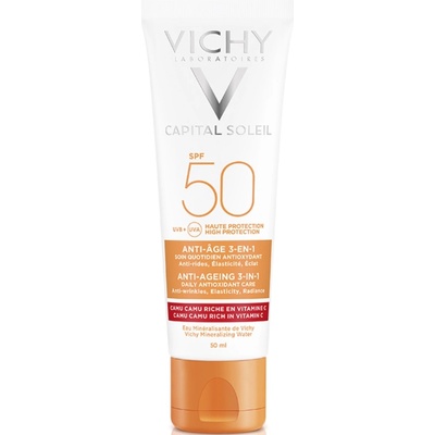 Vichy Capital Soleil Слънцезащитен крем Anti-age, SPF50, 50 ml