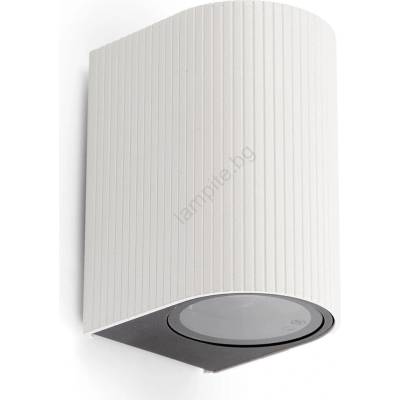 Faro Barcelona FARO 70323 - Външен стенен осветител ESTELA 1xGU10/5W/230V IP65 бял (FA70323)