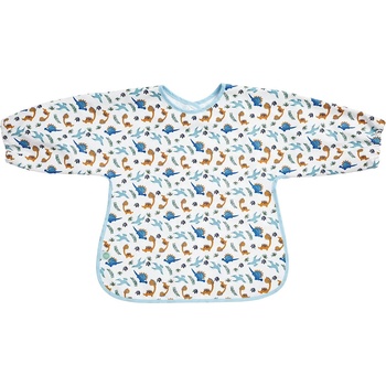 Babycalin Непромокаем лигавник с ръкави Динозаври 12+ месeца BabyCalin (BBC203440)