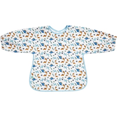 Babycalin Непромокаем лигавник с ръкави Динозаври 12+ месeца BabyCalin (BBC203440)