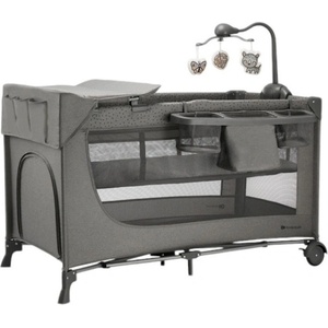 KinderKraft Бебешка кошара Kinderkraft - Joy Full 2, Dark Grey (KLJOY02DGR000AC) - baby