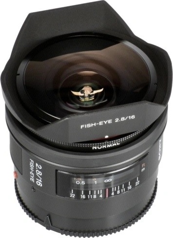 Sony 16mm f/2.8 FishEye od 27 790 Kč - Heureka.cz