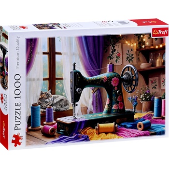 Trefl Пъзел Trefl от 1000 части - Шивашка работилница (10952)