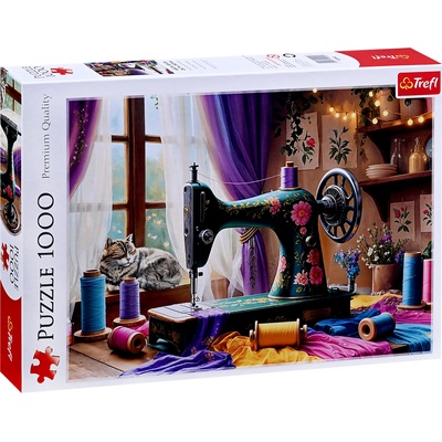 Trefl Пъзел Trefl от 1000 части - Шивашка работилница (10952)