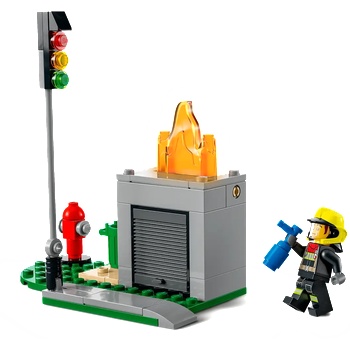 LEGO® City - Fire Rescue & Police Chase (60319)